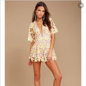 Black and nude NBD romper